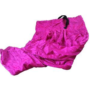 Hot Pink Bloomer Pants Circus Festival Satin One Size Largeish